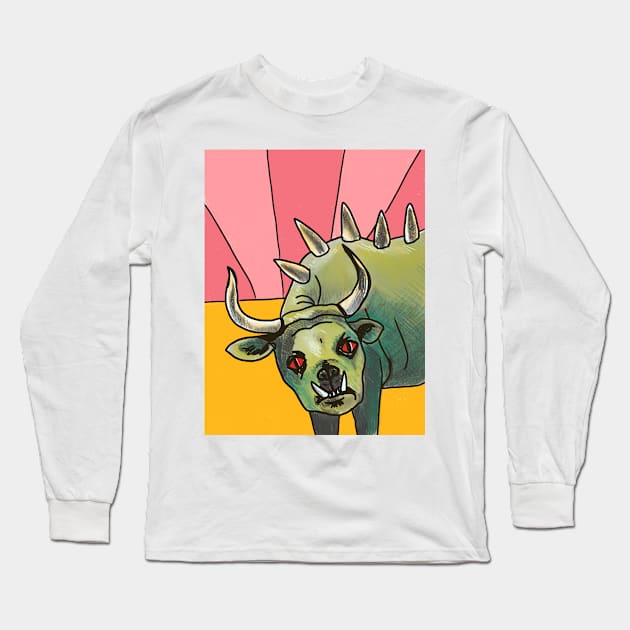 Hodag Long Sleeve T-Shirt by shehitsback